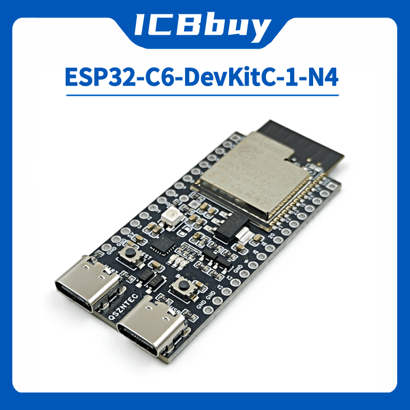 Esp32 Devkit - ESP32-C6-DevKitC-1 ESP32-C6 코어 보드 WIFI6 BLE