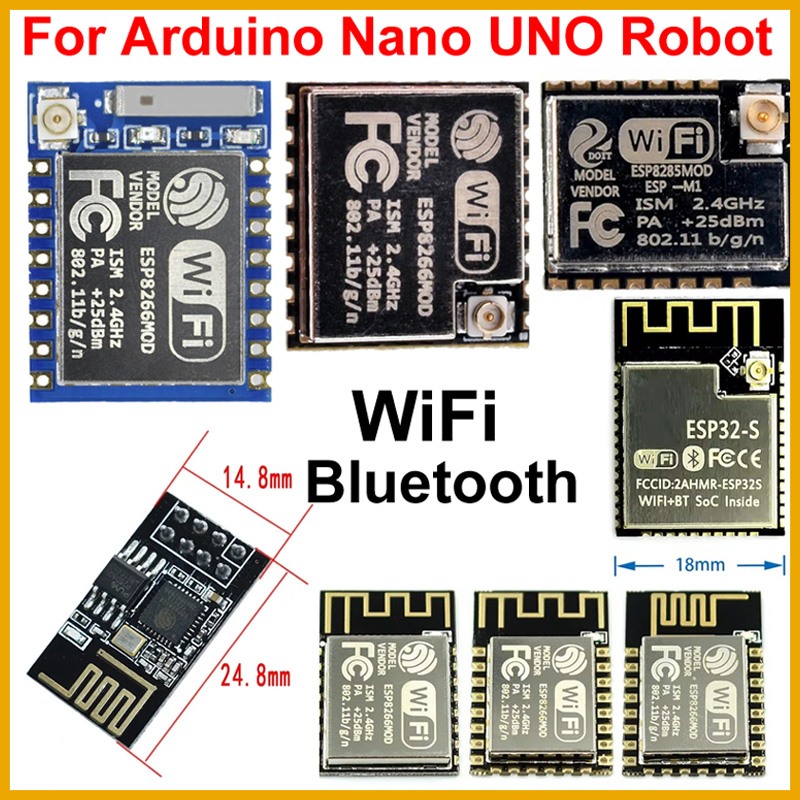 Esp8266 - ESP32, ESP-32S, ESP-12E, ESP-12F, ESP-12S, ESP-01S,
