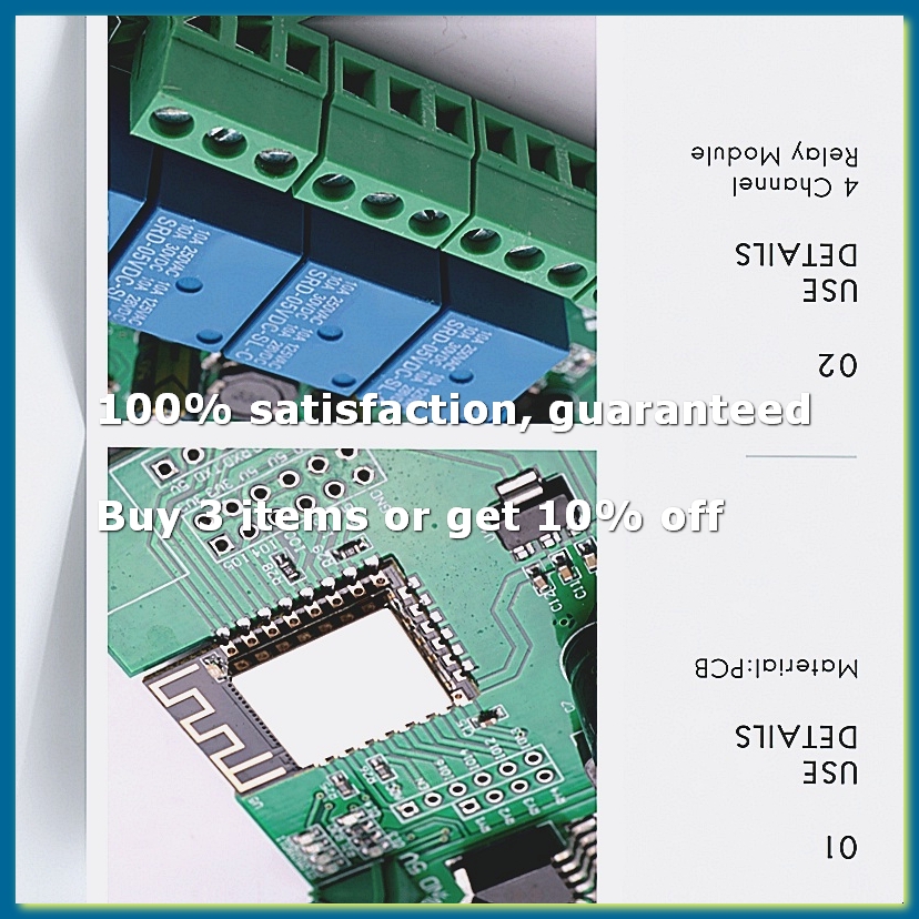 ESP8266 무선 WIFI 4채널 릴레이 모듈 ESP - Esp8266 리뷰 및 가격