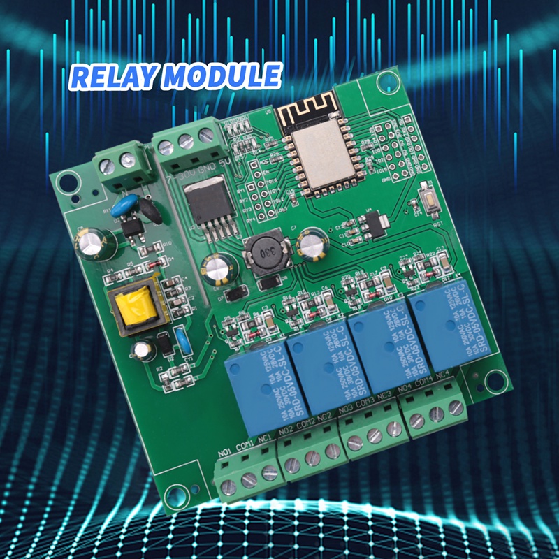 ESP8266 무선 WIFI 4채널 릴레이 모듈 ESP - Esp8266 리뷰 및 가격